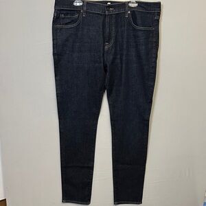 7 For All Mankind 40x34 Men's Deep Indigo Slim Jeans